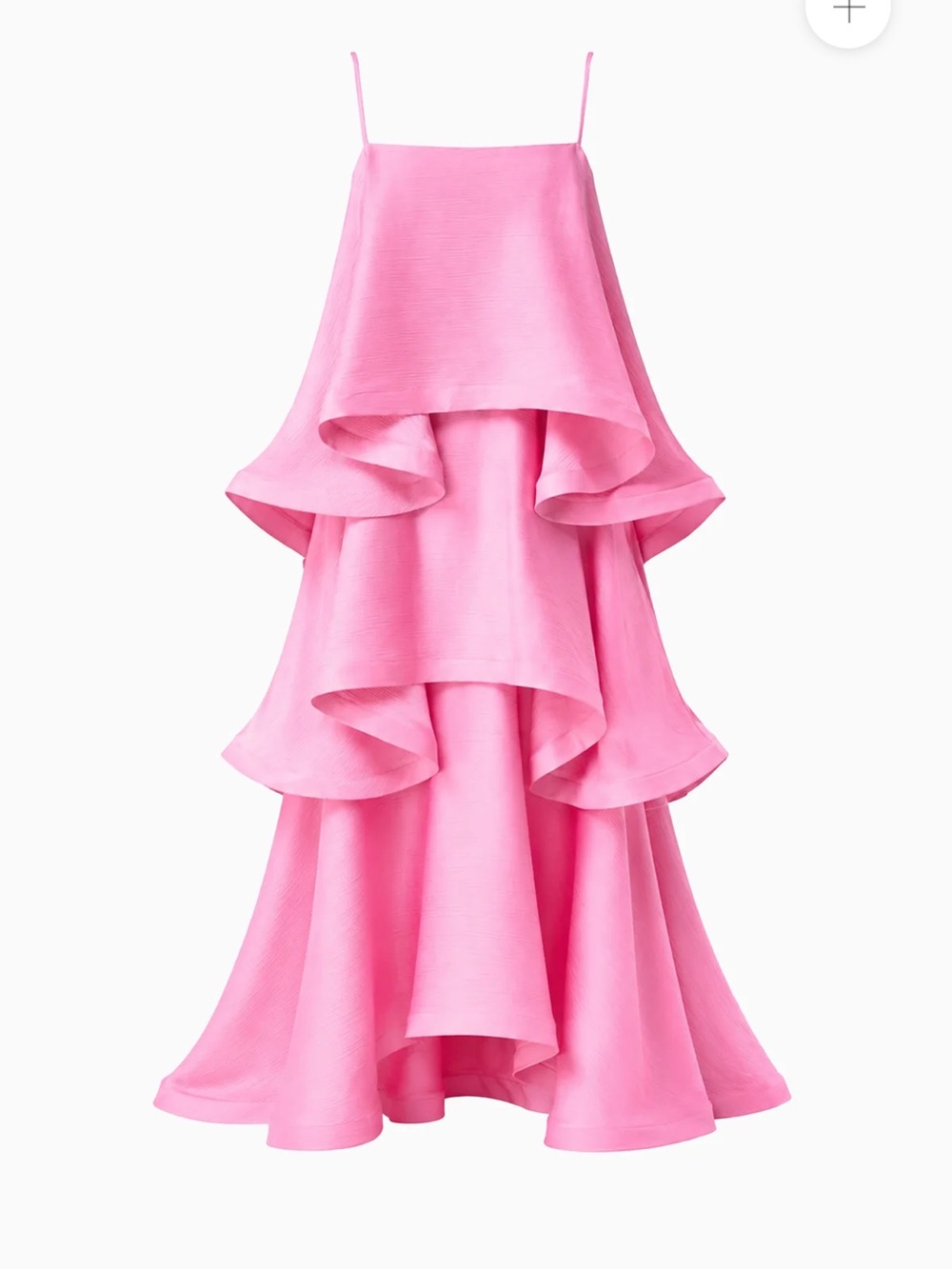 Tilly Pink Tiered Ruffle Maxi Dress - Picture 7 of 11